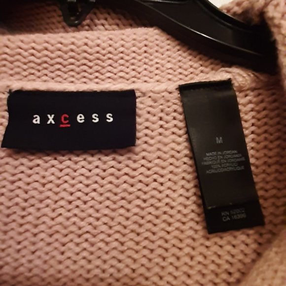 Axcess ComfyTunic Cowl Neck Sweater Sz M - Picture 2 of 4